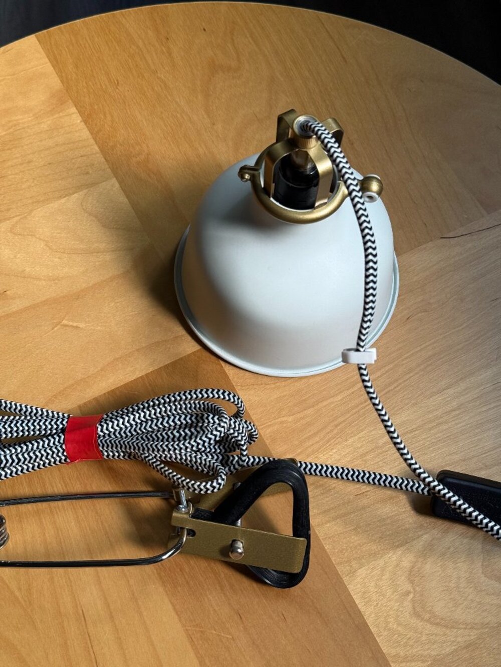 Modern Off-White RANARP IKEA Wall Clamp Spotlight Lamp